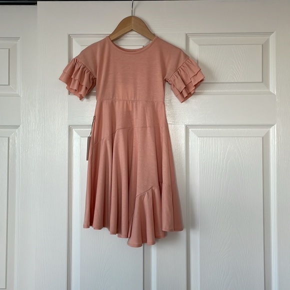 NWT Joyfolie Moranda Dress in Ballet Pink - Picture 4 of 5